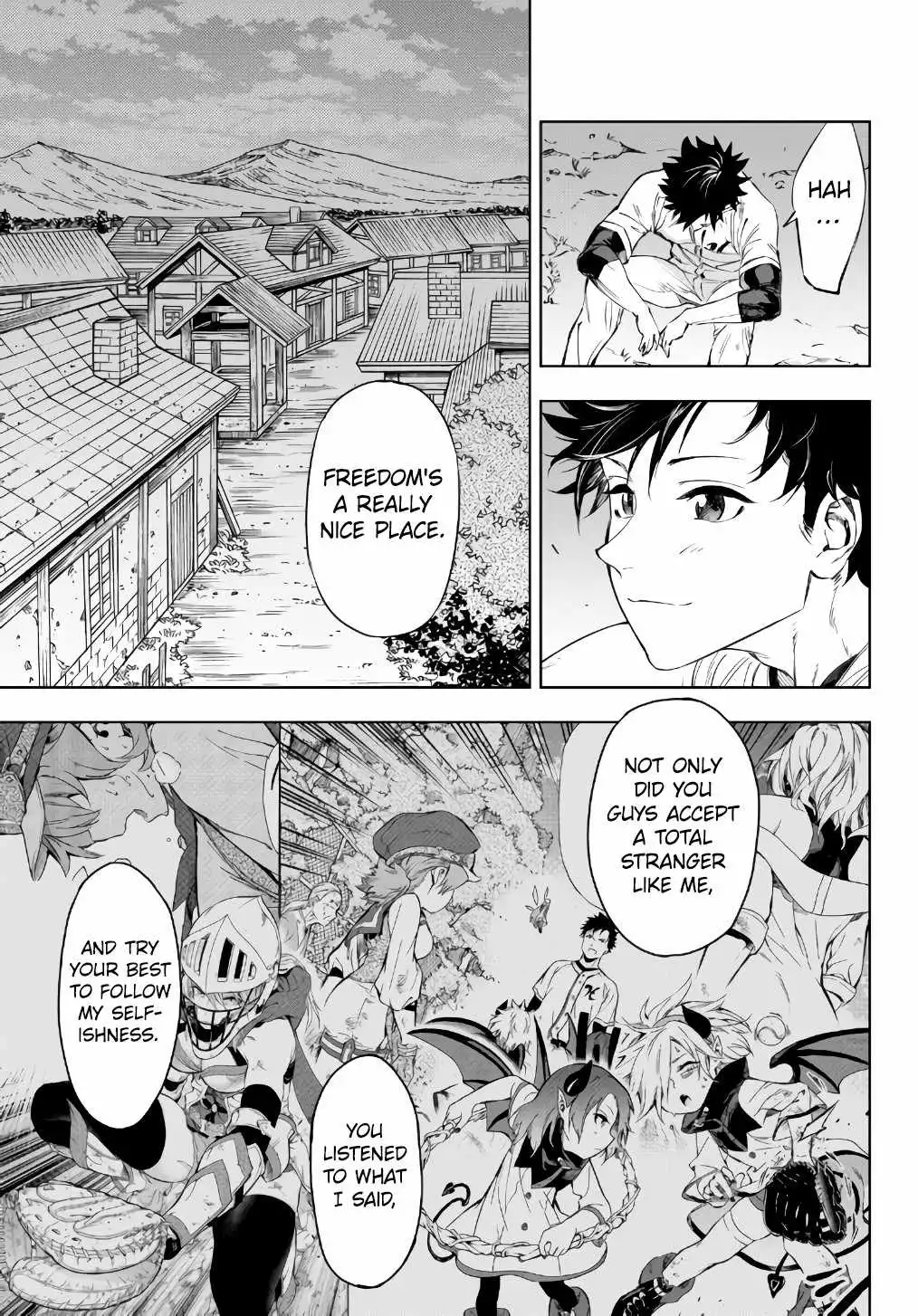 In Another World where Baseball is War, a High School Ace Player will Save a Weak Nation Chapter 28.1 26